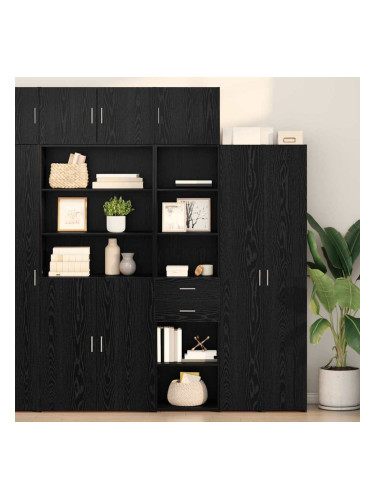 Sonata H Висок шкаф Черния дъб 50 x 42,5 x 185 см Инженерно дърво
