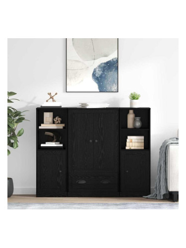 Sonata H Висок шкаф 3 pcs Черния дъб 35 x 60 x 103,5 см Инженерно дърво