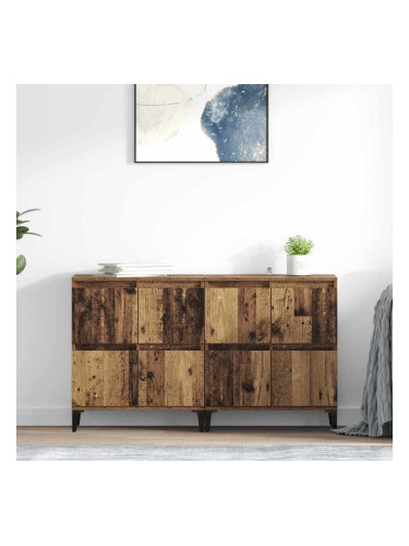 Sonata H Скейдбордове 2 pcs Старо дърво 60 x 35 x 70 cm Инженерно дърво