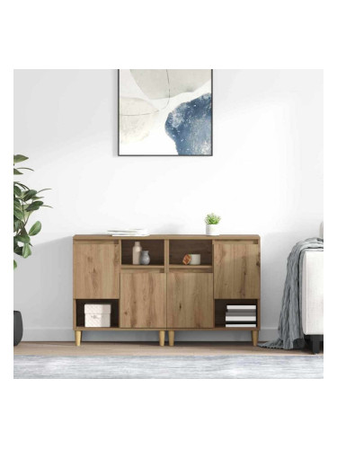 Sonata H Скейдбордове 2 pcs Дъб 60 x 35 x 70 cm Инженерно дърво
