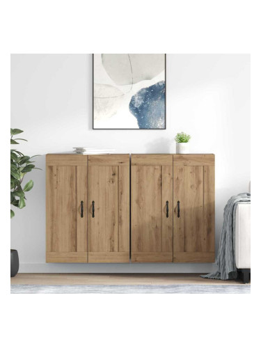 Sonata H Стенно монтирани шкафове 2 pcs Дъб 69,5 x 34 x 90 см