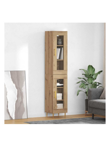 Sonata H Висок шкаф Дъб 34,5 x 34 x 180 см Инженерно дърво