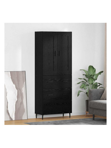 Sonata H Висок шкаф 2 pcs Черния дъб 69,5 x 34 x 180 см Инженерно дърво
