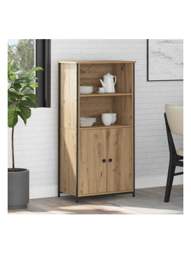 Sonata H Висок шкаф Дъб 62 x 36 x 121,5 см Инженерно дърво