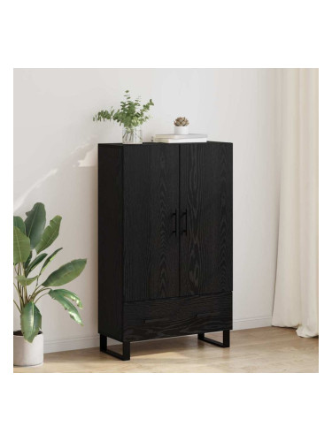 Sonata H Висок шкаф Черния дъб 69,5 x 30 x 115 см Инженерно дърво