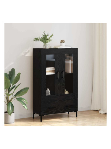 Sonata H Висок шкаф Черния дъб 69,5 x 31 x 115 см Инженерно дърво