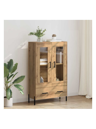 Sonata H Висок шкаф Corona Дъб 69,5 x 31 x 115 см Инженерно дърво