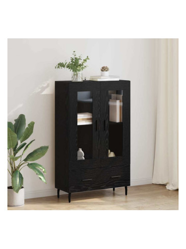 Sonata H Висок шкаф Черния дъб 69,5 x 31 x 115 см Инженерно дърво