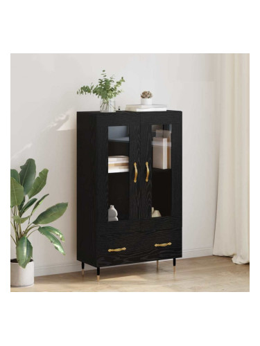 Sonata H Висок шкаф Черния дъб 69,5 x 31 x 115 см Инженерно дърво