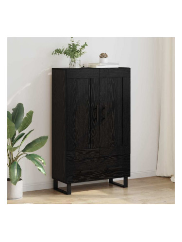 Sonata H Висок шкаф Черния дъб 69,5 x 31 x 115 см Инженерно дърво
