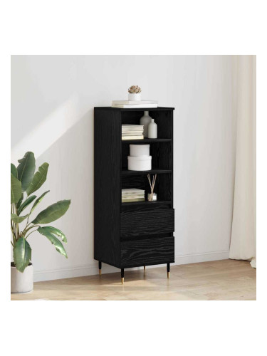 Sonata H Висок шкаф Черния дъб 40 x 36 x 110 см Инженерно дърво