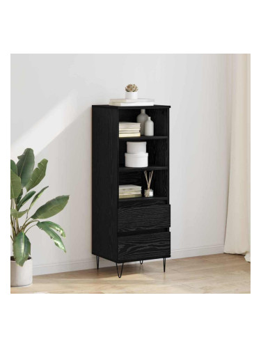 Sonata H Висок шкаф Черния дъб 40 x 36 x 110 см Инженерно дърво