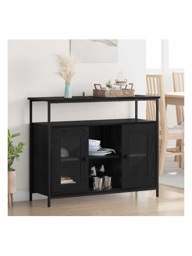 Sonata H Служебен шкаф Черния дъб 100 x 35 x 80 см Инженерно дърво
