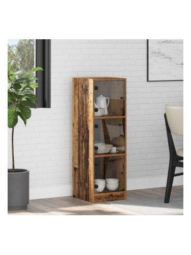 Sonata H Висок шкаф Старо дърво 35 x 37 x 109 см Инженерно дърво