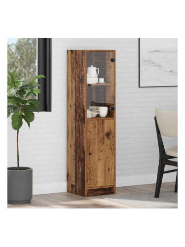 Sonata H Висок шкаф Старо дърво 35 x 37 x 142 см Инженерно дърво