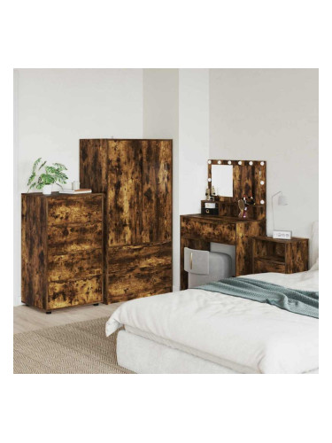 Sonata H Шкафове за съхранение 2 pcs Димян дъб 60 x 48 x 105 см