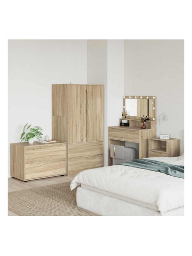 Sonata H Шкаф за съхранение Сонома дъб 80 x 48 x 57 см Инженерно дърво