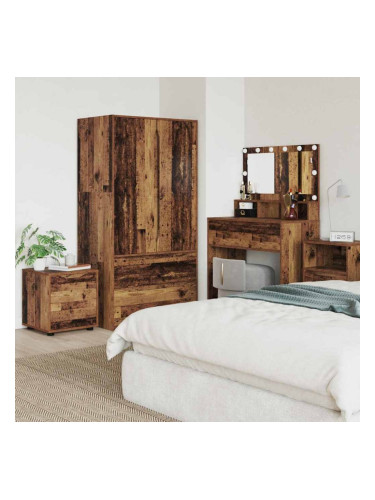 Sonata H Шкаф за баня Старо дърво 40,5 x 40 x 44 см Инженерно дърво