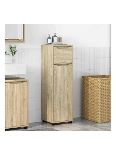 Sonata H Шкаф за баня Сонома дъб 30,5 x 30 x 101 см Инженерно дърво
