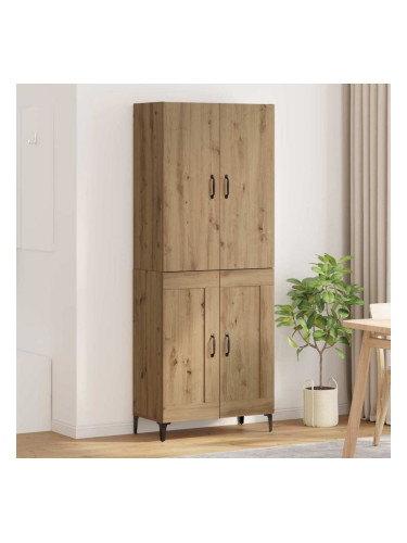 Sonata H Висок шкаф Дъб 69,5 x 34 x 180 см Инженерно дърво