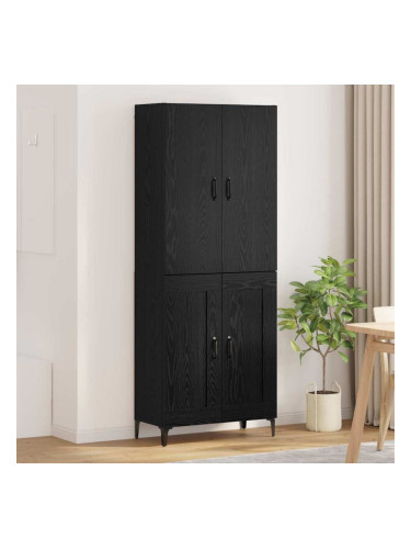 Sonata H Висок шкаф Черния дъб 69,5 x 34 x 180 см Инженерно дърво