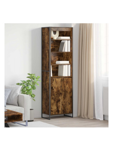 Sonata H Високи шкафове 2 pcs Димящ дъб 60 x 36 x 300 см Инженерно дърво