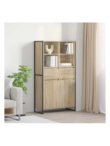 Sonata H Служебен шкаф 2 pcs Сонома 81 x 36 x 150.5 см Инженерно дърво