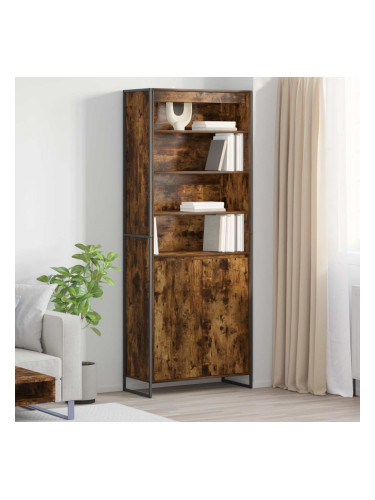 Sonata H Високи шкафове 2 pcs Димящ дъб 60 x 36 x 300 см Инженерно дърво