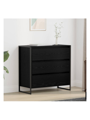 Sonata H Служебен шкаф Черния дъб 79 x 36 x 75.5 см Инженерно дърво