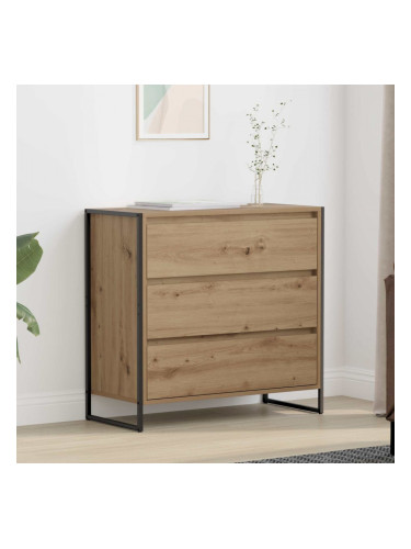 Sonata H Служебен шкаф Дъб Артизан 79 x 36 x 75.5 см Инженерно дърво
