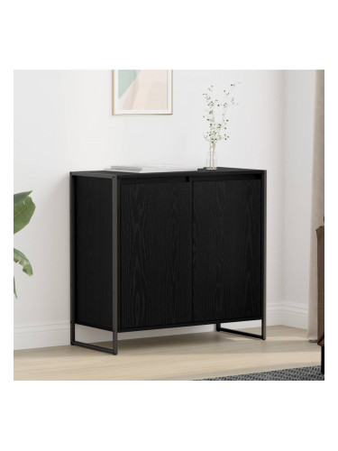 Sonata H Страничен шкаф Черния дъб 79 x 36 x 75 см Инженерно дърво