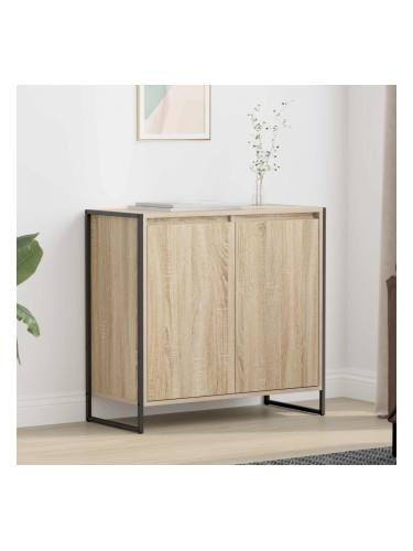 Sonata H Страничен шкаф Сонома 79 x 36 x 75 см Инженерно дърво