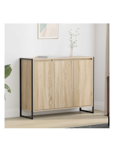 Sonata H Страничен шкаф Сонома 96,5 x 30 x 75 см Инженерно дърво