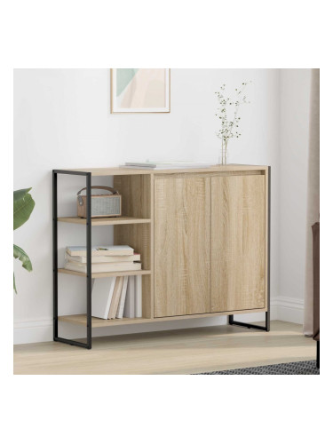 Sonata H Страничен шкаф Сонома 96.5 x 30 x 75 см Инженерно дърво