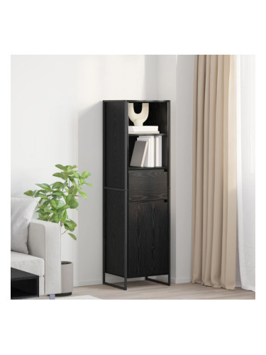 Sonata H Шкаф за книги Черния дъб 43 x 36 x 150.5 см Инженерно дърво