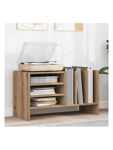 Sonata H Шкаф за грамофонни плочи Дъб 78.5 x 35 x 45 см Инженерно дърво