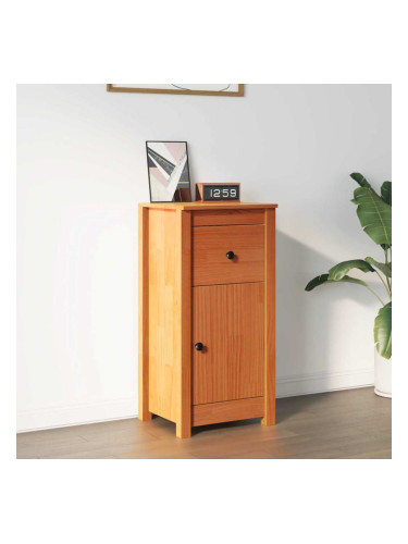 Sonata H Служебен шкаф Кафяво с восъчно покритие 39 x 34,5 x 80 см