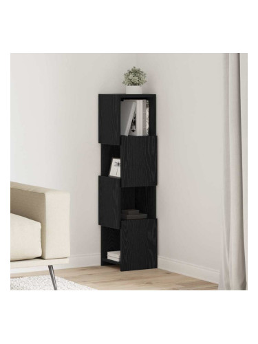 Sonata H Ъглов шкаф Бяло 25,5x25x102см Инженерно дърво