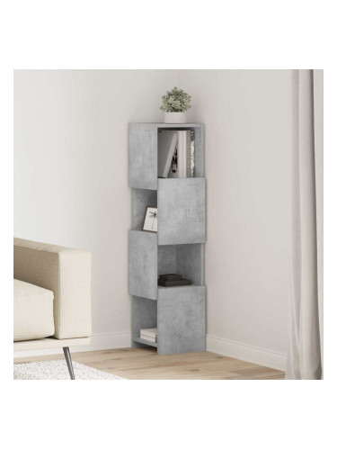 Sonata H Ъглов шкаф Бяло 25,5x25x102см Инженерно дърво