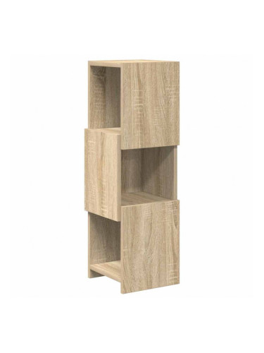 Sonata H Ъглов шкаф Бяло 25,5x25x80см Инженерно дърво