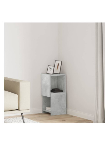 Sonata H Ъглов шкаф Бяло 25,5x25x55см Инженерно дърво