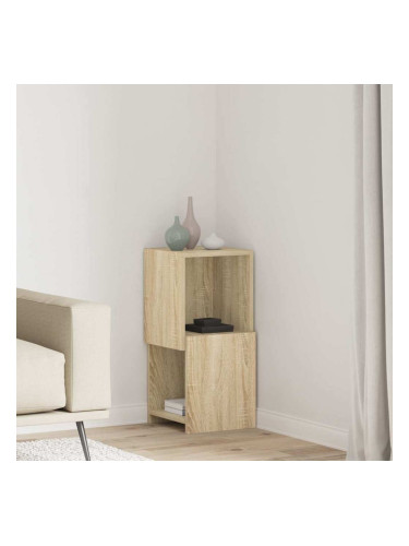 Sonata H Ъглов шкаф Бяло 30,5x30x65см Инженерно дърво