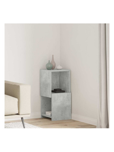 Sonata H Ъглов шкаф Бяло 30,5x30x65см Инженерно дърво