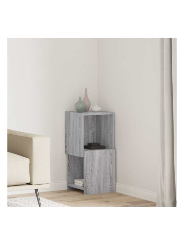 Sonata H Ъглов шкаф Бяло 30,5x30x65см Инженерно дърво