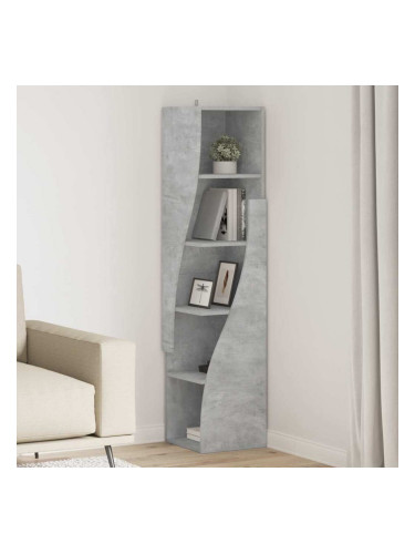 Sonata H Ъглов шкаф Бяло 32x32x140см Инженерно дърво