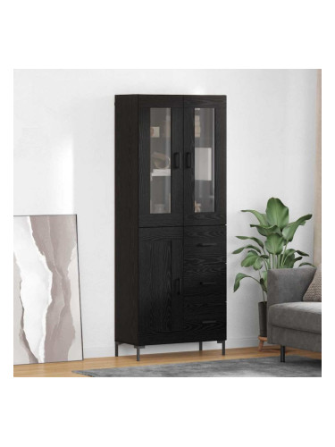 Sonata H Висок шкаф 2 pcs Черния дъб 69,5 x 34 x 180 см Инженерно дърво
