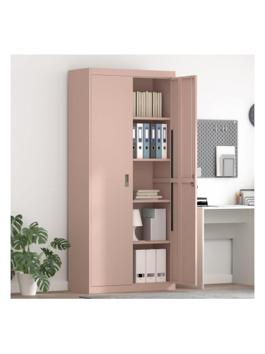 Sonata H Шкаф за съхранение със съхранение 2 pcs Розово 90 x 40 x 200 см