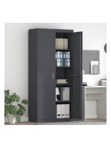 Sonata H Шкаф за съхранение 2 pcs Антрацит 90 x 40 x 200 см