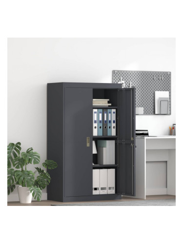 Sonata H Шкаф за съхранение 2 pcs Антрацит 80 x 40 x 140 см