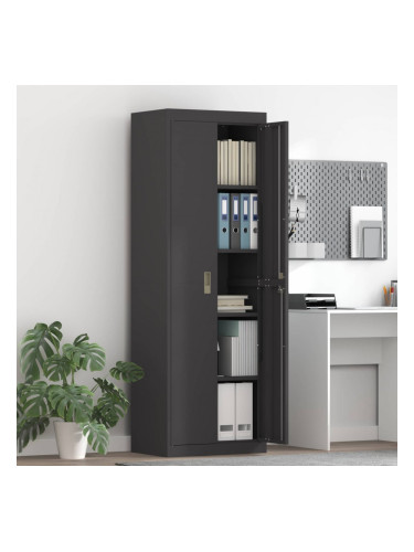 Sonata H Шкаф за съхранение със съхранение 2 pcs Черно 60 x 40 x 180 см